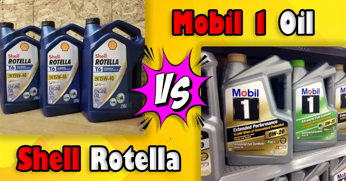 Mobil 1 vs Shell Rotella