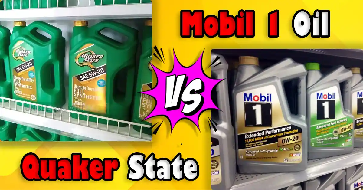 Quaker State vs Mobil 1