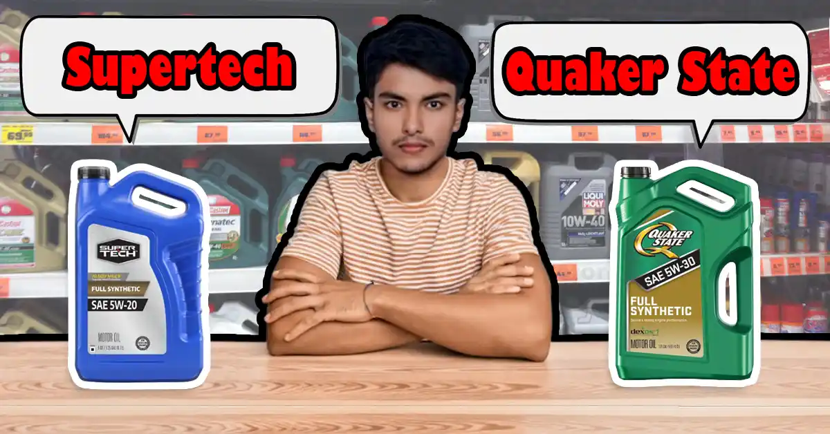 Quaker State vs Supertech