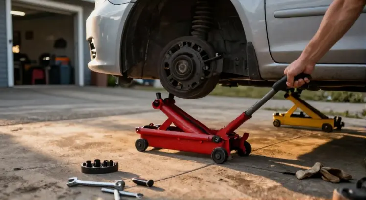 How to Jack Up a Car