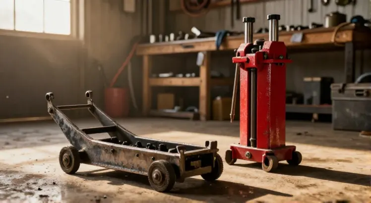 bottle jack vs trolley