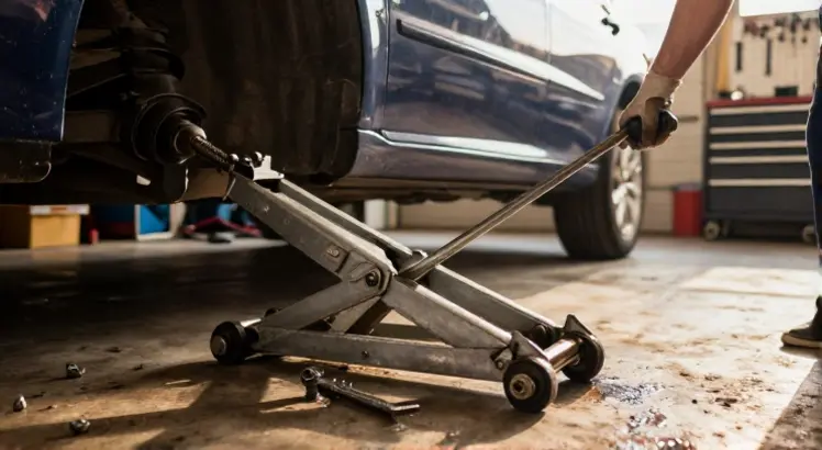 how does a scissor jack work