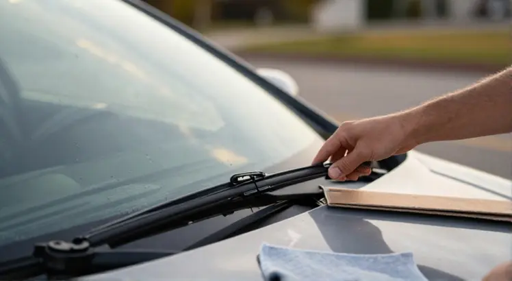how to change windshield wiper