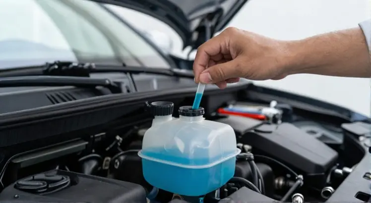 how to check wiper fluid