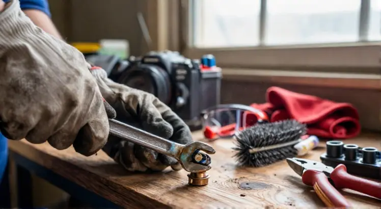how to replace battery terminals