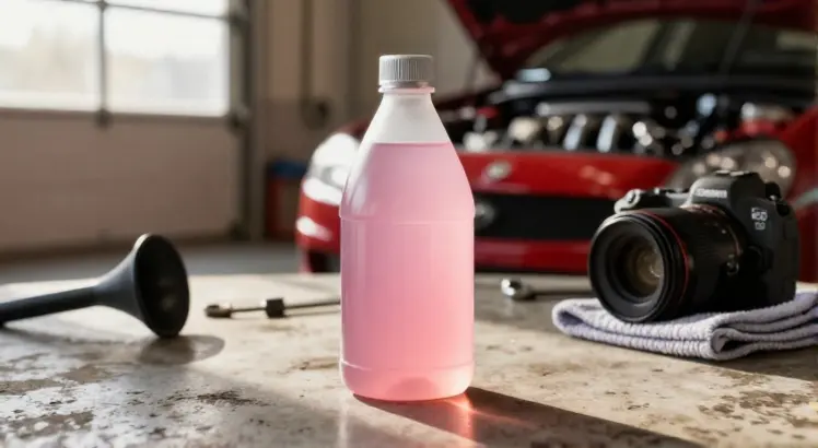 toyota pink coolant