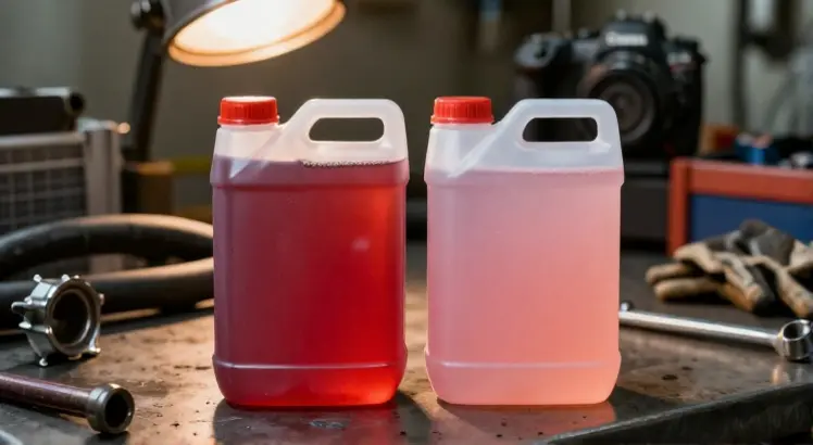 toyota red vs pink coolant