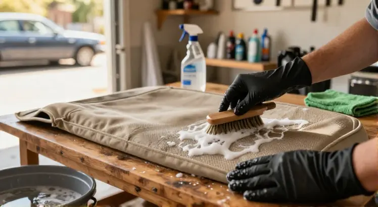 how to clean car seat covers