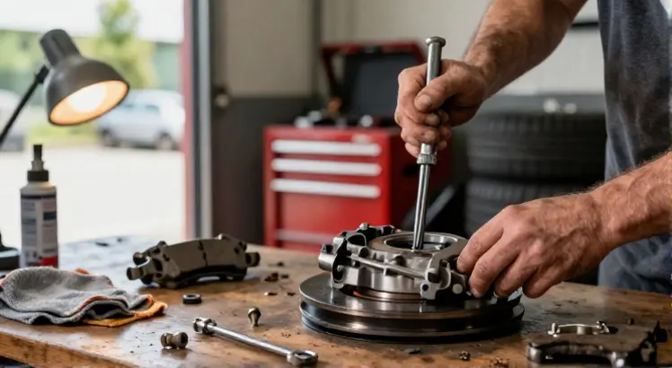 how to use brake piston tool
